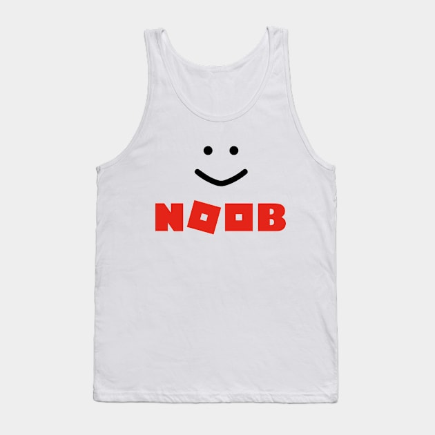 RBX NOOB SMILE Tank Top by Planet of Tees